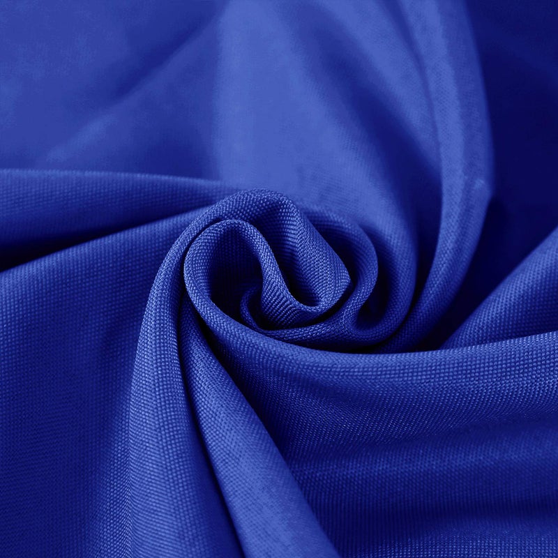 Cupuamon 132 inch Round Tablecloth Washable Polyester Table Cloth Decorative Table Cover for Wedding Party Dining Banquetï¼ˆ132 inch,Royal Blueï¼‰ - Image 4